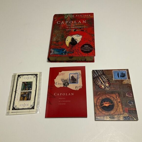 Capolan Travels of a Vagabond Country Art Book by Nick Bantock. A Mystical Land - Picture 4 of 11